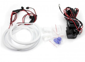 Kit Angel Eyes LED COTTON compatibil cu BMW seria 5 E39 Non Facelift, 4x131mm - Img 4