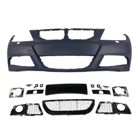 Kit Exterior compatibil cu BMW Seria 3 E90 2004-2008 M-Technik Design, Fara PDC - Img 4