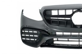 Kit Exterior compatibil cu Mercedes E-Class W213 2016-2019 E63 Design Ornamente Tobe Crom - Img 7