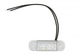 Lampa de pozitie Dreapta/Stanga cu LED-uri, alb 12V-24V
