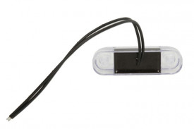 Lampa de pozitie Dreapta/Stanga cu LED-uri, alb 12V-24V - Img 2