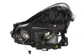 Lampa frontala Dreapta H1/H7, electric, fara motoras, culoare cromat compatibil OPEL CORSA D 2006-2014 - Img 2