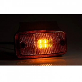 Lampa gabarit 110x54, LED, galbena, FT-019Z Fristom, compatibil IVECO - Img 3
