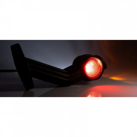 Lampa gabarit cu brat 190 lung, LED, 3 functii, partea dreapta, 12-36V, FT-140F-P Fristom - Img 8