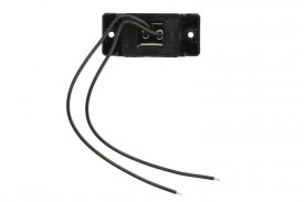 Lampa gabarit, lampa de clarificare, LED, Portocaliu, 12-24V, WAS Polonia 278 W60 - Img 2