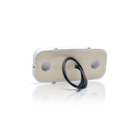 Lampa gabarit, Lumina de clarificare, LED neon, Alb, 12-24V, WAS Polonia 1404 W199 - Img 5