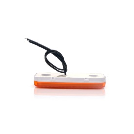 Lampa gabarit, Lumina de clarificare, LED neon, Portocaliu, 12-24V, WAS Polonia 1402 W199N - Img 2