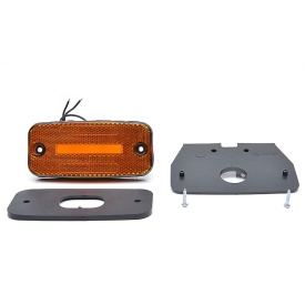 Lampa gabarit, Lumina de clarificare, LED neon, Portocaliu, 12-24V, WAS Polonia 1134 W157 - Img 4