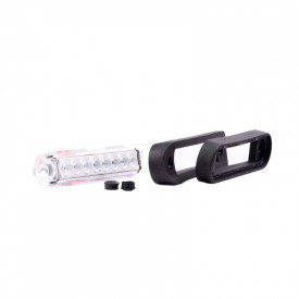 Lampa gabarit slim, LED, rosu 12-36V, 120x27, FT-073C LONG Fristom - Img 3