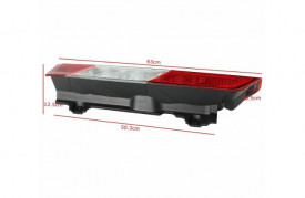 Lampa Spate, Dreapta, Compatibila Ford Transit 2014->, Fara becuri - Img 2