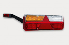 Lampa stop, 6 functii, stanga, Kingpoint FT-500-135LED cu lampa gabarit FT-145 Fristom