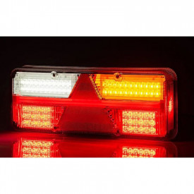 Lampa stop LED, 6 functii, dreapta, Kingpoint FT-500-25 LED, cu cabluri, Fristom - Img 6