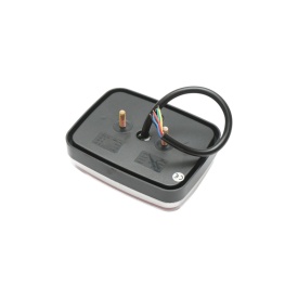 Lampa stop spate dreptunghiulara LED 12V/24V universala 125x95x35mm - Img 3