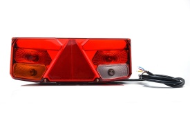 Lampa stop spate stanga, pozitie LED neon, 6 functii, 12/24V, cu cabluri, WAS