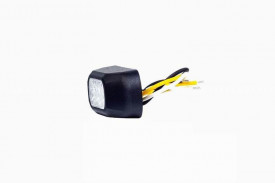 Lampa stroboscop portocalie, 12/24V, 3 LED-uri in grila, FT-210 Fristom - Img 4