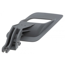 Maner interior deschidere usa stanga fata si spate compatibil Skoda Fabia II 2007-2014, Roomster 2006-2015 culoare argintiu - Img 2