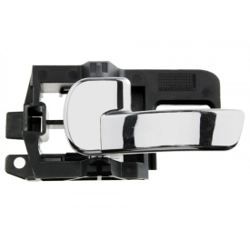 Maner interior usa fata stanga compatibil Nissan Qashqai 2007-2014, culoare crom - Img 3