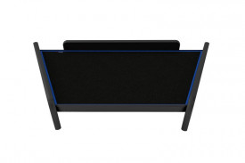 Masa bord camion compatibil cu Iveco Stralis 2002-2012, cabina ingusta Mocheta albastru - Img 2