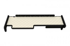 Masa bord camion cu led compatibil cu MAN TGA 2000-2010, Piele ecologica crem - Img 3