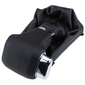 Nuca schimbator auto cu manson imitatie de piele neagra, VW Golf 5 6, Jetta, Passat B7, CC cutie automata