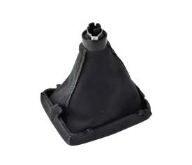 Nuca schimbator cu manson piele ecologica compatibil cu Audi A4 S4 2002-2008 cu 3 adaptoare 5R, R5, R6  - Img 2