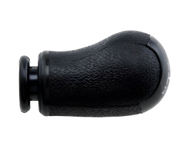 Nuca schimbator de viteze compatibil cu Ford Focus II 2003-2012, Focus C-Max 2003-2010, Mondeo 2000-2007, 5 trepte, piele ecologica, culoare negru - Img 2