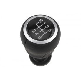 Nuca schimbator de viteze compatibil cu Hyundai Genesis Coupe 2008-2014, 6 trepte, culoare negru cu argintiu