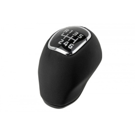 Nuca schimbator de viteze compatibil cu Kia Sportage 2010-2015, Kia Rio 2011-2017, Kia Venga 2010-2019, 6 trepte, culoare negru cu crom