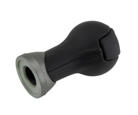 Nuca schimbator de viteze compatibil cu Nissan 350Z 2002-2009, 6 trepte, culoare negru cu argintiu - Img 2