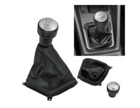 Nuca Schimbator Viteze cu husa pentru Hyundai Getz 2002-2007, Tucson 2004-2009, ix35 2010-2015, Kia Sportage III 2010-2015 - Img 2