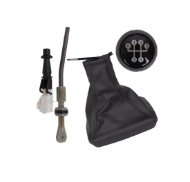 Nuca schimbator viteze cu manson compatibil Opel Meriva A 2003-2010, Corsa C 2000-2006, Combo 2001-2011, cutie manuala, 5 viteze - Img 3