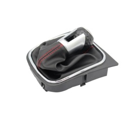 Nuca schimbator viteze si manson compatibil VW Golf 5 V, 6 VI 2004-2012, 6 viteze, GTI Design - Img 3