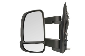 Oglinda retovizoare completa, (electric, convexa, incalzita, crom, mediu, cu senzor de temperatura) parte montare STANGA compatibil cu CITROEN JUMPER 2006->
