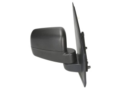Oglinda retovizoare completa, (manual, convexa, crom) parte montare DREAPTA compatibil cu FORD TOURNEO CONNECT 2002-2013