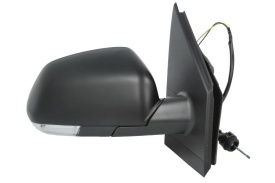 Oglinda retovizoare completa, (mecanic, convexa) parte montare DREAPTA compatibil cu VW POLO 2005-2009 - Img 2