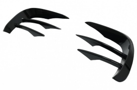Ornamente bara fata flapsuri Negru Lucios compatibil cu Mercedes E-Class W213 Facelift 2020-> - Img 3