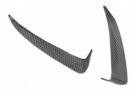 Ornamente Bara Spate Flapsuri compatibil cu Mercedes C Class W205 2014-2020 Carbon Film - Img 4