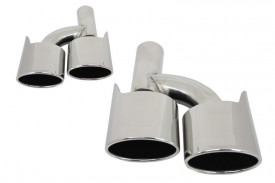 Ornamente evacuare compatibil cu sistemul de evacuare Mercedes C-Class E-Class S-Class CLS SL SLK W204 W211 W221 C63 E65 Design - Img 2