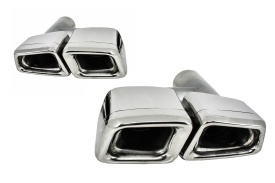 Ornamente Evacuare Toba compatibil cu Mercedes S63 E63 W221 W164 W166 CLS ML - Img 6