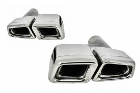 Ornamente Evacuare Toba compatibil cu Mercedes S63 E63 W221 W164 W166 CLS ML - Img 3
