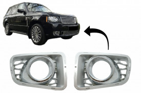 Ornamente Proiectoare compatibile cu Land Rover Range Rover Vogue III L322 2010-2012 Autobiography Design Silver Edition - Img 2