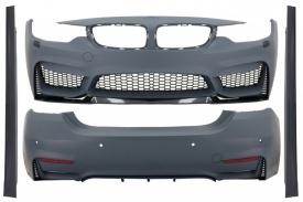 Pachet Exterior compatibil BMW Seria 4 F36 2013-2019 M4 Look Gran Coupe Fara Proiectoare - Img 2