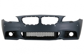 Pachet Exterior compatibil BMW Seria 5 F10 LCI 2014-2017 M-Technik Design - Img 6
