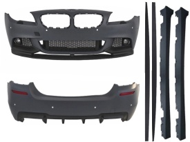 Pachet Exterior compatibil cu BMW F10 Seria 5 2011-2014 M-Performance Design - Img 1