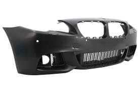 Pachet Exterior compatibil cu BMW F10 Seria 5 2011-2014 M-Technik Design - Img 8