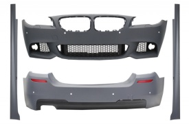Pachet Exterior compatibil cu BMW F10 Seria 5 2011-2014 M-Technik Design - Img 1