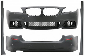 Pachet Exterior compatibil cu BMW Seria 5 F10 2011-2014 M-Technik Design - Img 2