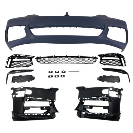 Pachet Exterior compatibil cu BMW Seria 5 G30 (2017-2019) M-Tech Design Fara Distronic - Img 5