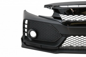 Pachet Exterior compatibil cu Honda Civic MK10 FC FK Sedan 2016-> Type R Design - Img 5