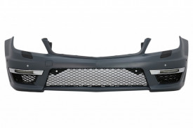Pachet Exterior compatibil cu Mercedes C-Class W204 2007-2015 Facelift C63 Design - Img 3